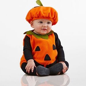 Baby Pumpkin Halloween Costume